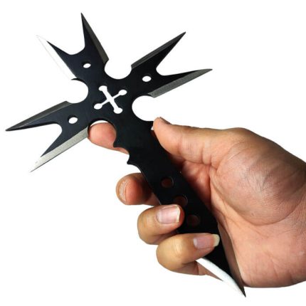 چاقو پرتابی صلیبی مدل جوجیکا Jūjika
